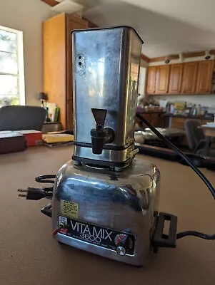 Vintage VITAMIX SUPER 3600 With Action Dome Blender Juicer Vita Mix Tested Works • $100