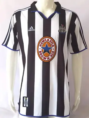Newcastle United 1999-2000 Home Football Soccer Jersey Shirt Size XL • $59.99