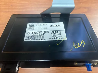 2007-2013 Mercedes W221 S CL Class Sirius Satellite Radio Module Receiver OEM • $55