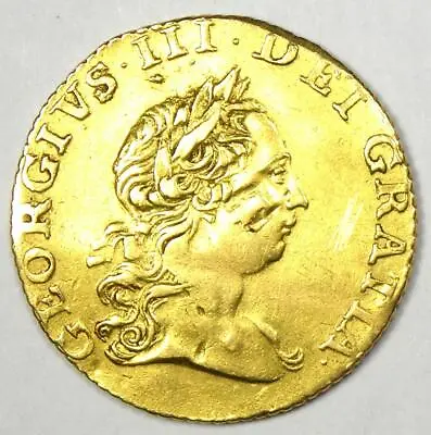£743.05 • Buy 1762 Britain George III Gold Half Guinea 1/2G - Choice XF Detail - Rare!