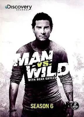 Man Vs. Wild: Season 6 (DVD 2012 2-Disc Set) • $9