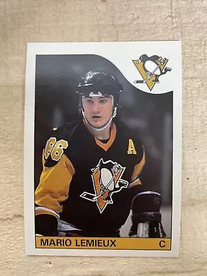 1992-93 OPC Mario Lemieux Pittsburgh Penguins #292 Rookie RC Reprint HOF • $4.52