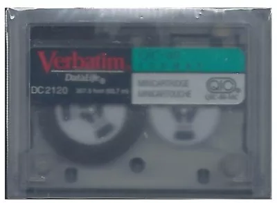 Verbatim DataLife DC2120 QIC Format MiniCartridge QIC-80-MC Back Up Tape - New • $4.95