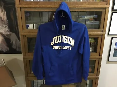 $30.59 • Buy Judson Eagles BADGER Blue SPELL OUT Pulllover Hoodie SZ S - Cool
