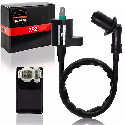 Ignition Coil& CDI Box GY6 50-250cc Scooter Moped ATV Go-Kart TaoTao Kazuma Baja • $16.99