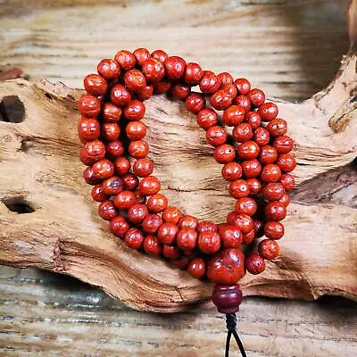 Gandhanra Old 108 Bodhi Beads Mala9mm Prayer Beads Necklace84cm Long • $199.99