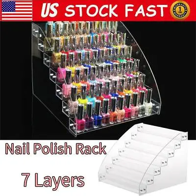 Nail Polish Varnish Display Stand Acrylic Perspex Lip Stick Shop Retail Holder • $20.89