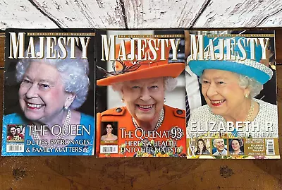 Majesty Magazine Lot Of 3 March 2012 / Feb 2019 / April 2019 • $4