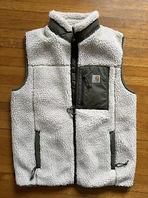 Carhartt WIP Shearling Vest Size Small • $65