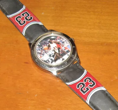 Michael Jordan Wilson Souvenir Watch Chicago Bulls #23 NBA Basketball  • $29.99