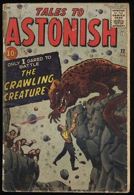 $4.25 • Buy Tales To Astonish #22 Fair 1.0 See Description (Restored) Marvel 1961