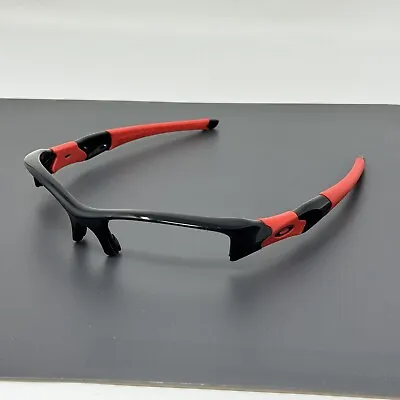 OAKLEY Flak Jacket Polished Black 24-216 • $95