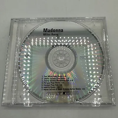 $29.95 • Buy Madonna Miles Away 7 Tracks Promo CD 2008 Rare Replaced Jewel Case