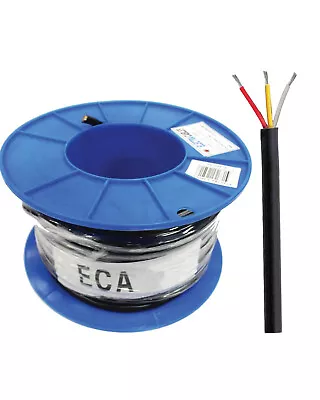 $62.99 • Buy 3MM 3 Core Multi Trailer Automotive Cable 30 Meters ECA33-30