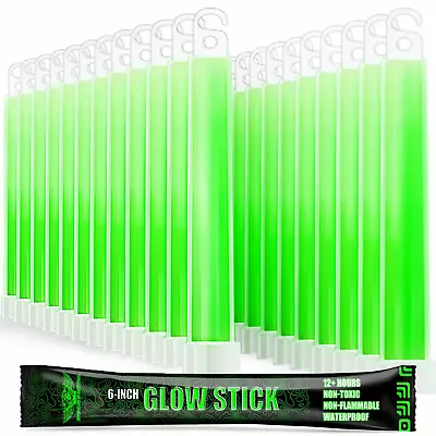 EVERLIT Survival Emergency Glow Sticks- 6 Inches Light Sticks For First Aid Kit • $27.47