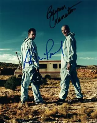 Bryan Cranston Aaron Paul 8x10 Signed Photo Autographed Picture COA • $74.08