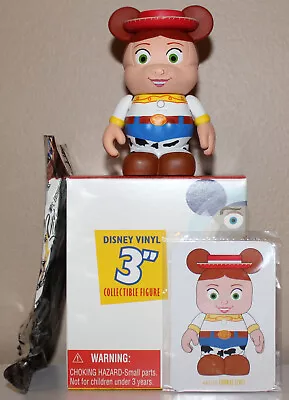 Disney Vinylmation 3  Figure Toy Story Series 1 Box Card Foil ~cowgirl Jessie~ • $11.95