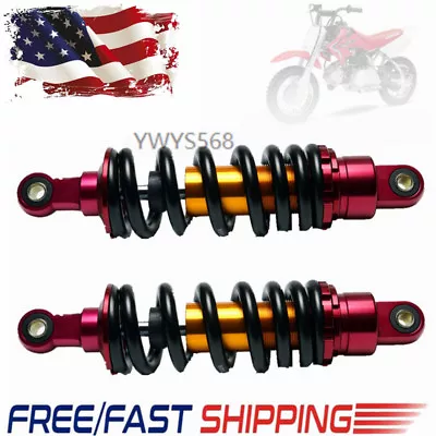 2pcs Adjustable 270mm 10.6  Rear Shocks Suspension For SSR Gokart Moped 50-160cc • $99.89