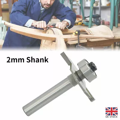£5.40 • Buy 2mm Slot Cutter Bit For Knock On Furniture T Trim Router Campervan Motorhome UK