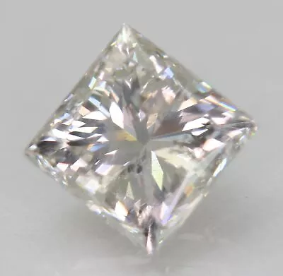 Certified 1.00 Carat G Color SI2 Princess Natural Loose Diamond 5.29x5.23mm 2VG • $1070.99