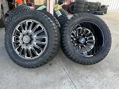 6 NEW 22  CALI Summit Dually Wheel 35125022  Tires FORD F350 /RAM 3500 W/8X200 • $4499