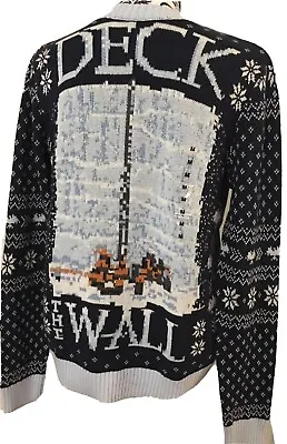 $24.97 • Buy Game Of Thrones Ugly Christmas Sweater Deck The Wall HBO Men’s Size Medium