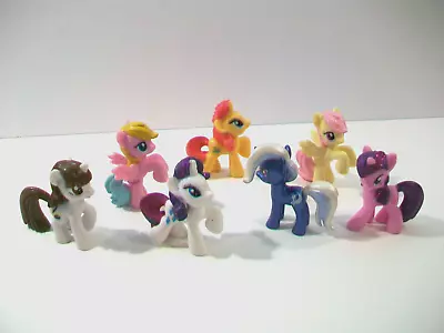 My Little Pony PVC Figure Lot Island Rainbow Sunny Rays Trixie Ploomette Rarity • $12.95