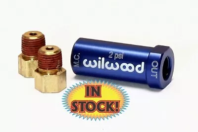 Wilwood 260-13783 - Residual Pressure Valve - 2 Psi Blue • $22.83