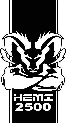  Muscle Ram Truck HOOD Graphic Decal .. Compatible With Dodge Ram 2500  • $48.50