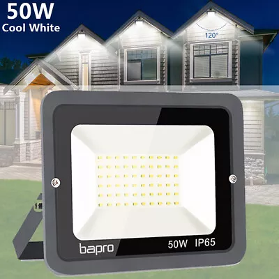 50W LED Flood Light Outdoor Security Garden Yard Spotlight Lamp Cool White 110V  • $14.99