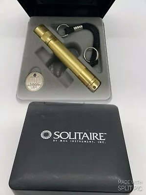 Vintage RARE Solitaire By MAG Industries Inc Mini MAG Lite AAA Single Cell • $24.50