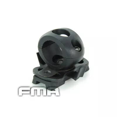 FMA Single Clamp For 0.83  Flashlight FAST Helmet Rails Accessories Airsoft Army • £11.88