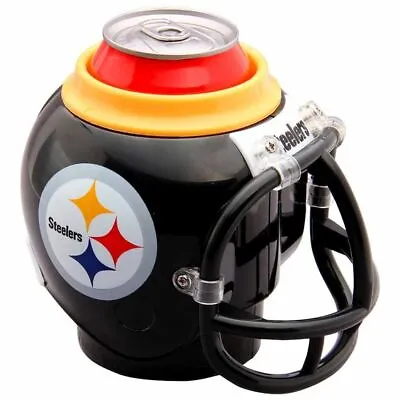 Pittsburgh Steelers NFL Mini FanMug Desk Caddy Helmet Removable Cup Black / Gold • $25.19