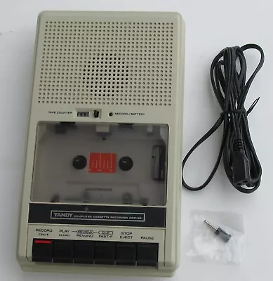 Vintage Radio Shack TANDY CCR-83  Cassette Tape Recorder • $17.99