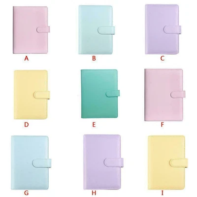 £7.69 • Buy A5 A6 Classic Loose Leaf Ring Binder Notebook Planner Diary Cover  Fast