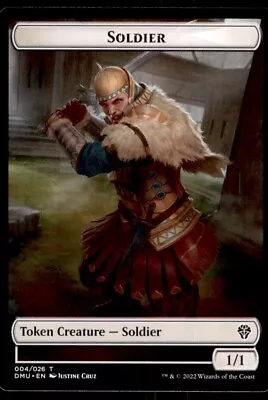 2022 Dominaria United Tokens Soldier Token/Common #4 • $0.99