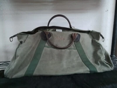 $69.99 • Buy Vintage LL Bean Canvas Duffel Bag Large