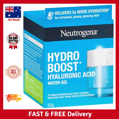 Neutrogena Hydro Boost Hyaluronic Acid Water Gel Moisturizer 50 G White • $27.90