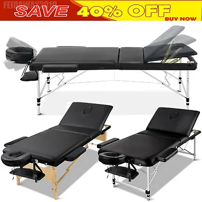 £17.07 • Buy Portable Massage Table Therapy Couch Beauty Salon Medical Treatment Bed Recliner