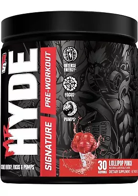 ProSupps Mr. Hyde Signature Series Lollipop Punch Preworkout Powder - 0.5lbs. • $25.40