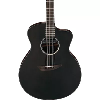 IbanezJon Gomm Signature JGM5 Acoustic-Electric Guitar - Black Satin Top Natura • $1699.99