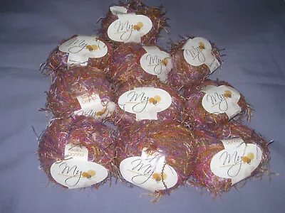 Lot Of 10 Muench Bella Donna Novelty Cotton/Nylon Yarn # 5606  Italy • $16