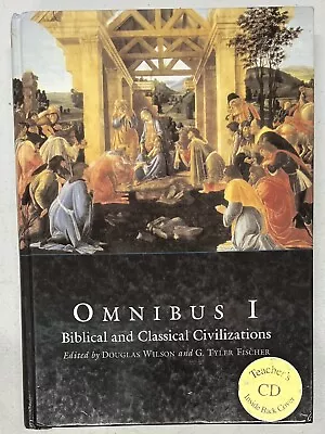 Omnibus I 1 Veritas Press Textbook With CD Biblical Classical Civilizations • $59.98