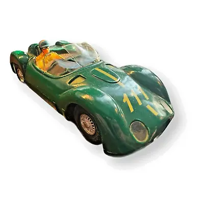 Vintage 1960's Marx Slot Car 1/32 Scale Green Maserati 111 • $27.32