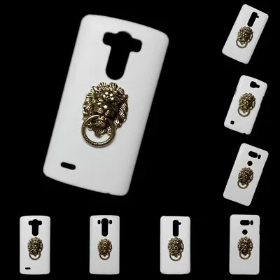 $6.93 • Buy For LG G4 G5 G6 Q6 V10 V20 V30 V35 L70 L90 3D Lion Finger Holder Back Hard Case