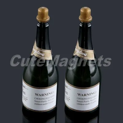 Champagne Shaped Plastic Bottles Bubble Wedding Party Decoration Favors C6M • £3.11