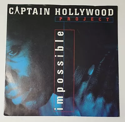 Captain Hollywood Project ‎– Impossible - UK 7  Single • £3.99