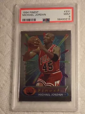 Michael Jordan PSA 9 MINT 1994-95 Topps Finest #331 • $175