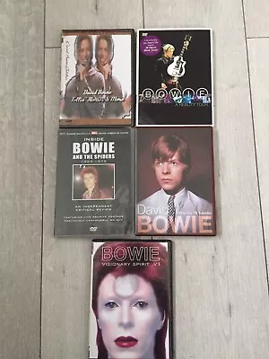 5 X David Bowie Dvds  • £15