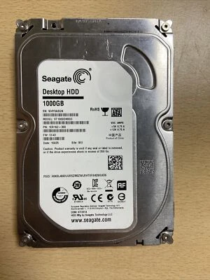 £20 • Buy 1000GB Seagate Barracuda ST1000DM003 1ER162-300 SATA Hard Drive HDD